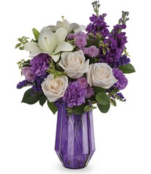 Precious Amethyst Bouquet from Mona's Floral Creations, local florist in Tampa, FL